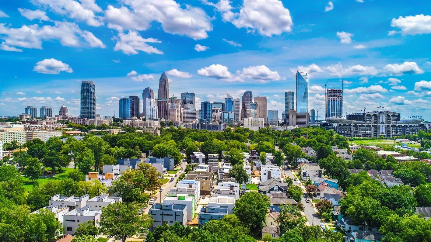 To Charlotte, NC